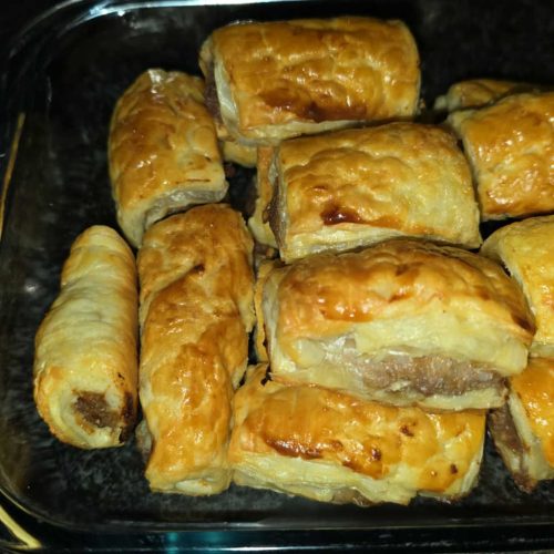 Cocktail Mince Sausage Rolls