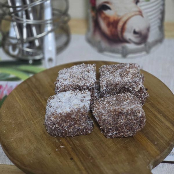 Yster varkies Lamingtons